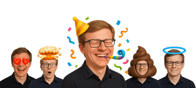 Custom emoji reactions